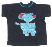 Modré tričko se sloníkem zn. Early Days