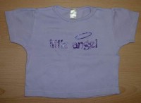 Fialové tričko s nápisem zn. Tiny Ted
