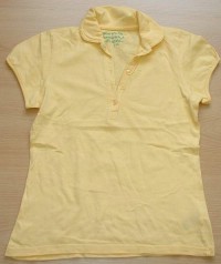 Žluté tričko s límečkem zn. Marks&Spencer