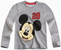 Nové - Šedé triko s Mickeym zn. Disney 