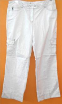 Dámské bílé plátěné kalhoty zn. Ann Taylor
