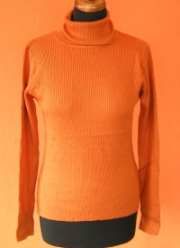 Dámský oranžový svetr s rolákem zn. George vel. 42