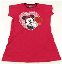 Malinové tričko s Minnií zn. Disney