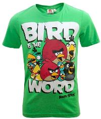 Outlet - Zelené tričko s Angry Birds zn. Marks&Spencer 