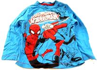 Modré pyžamové triko se Spider-manem zn. essentials