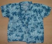 Světlemodrá havajská košile