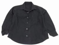 Černá košile s proužky zn.Marks&Spencer