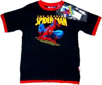 Outlet - Tmavošedo-červené tričko se Spidermanem vel. 10 let
