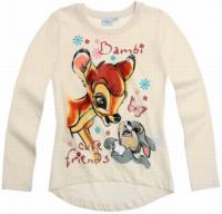 Nové - Béžové triko s Bambim zn. Disney 