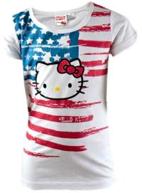 Nové - Bílé tričko s Kitty zn. Sanrio