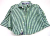 Modro-zeleno-bílá pruhovaná košile zn.GAP 