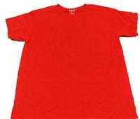 Červené tričko s potiskem vel. 14/16 let