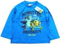 Nové - Azurové triko s Monsters University 