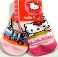 Outlet - 2pack ponožky s Kitty vel. 15-18