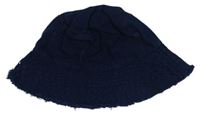 Tmavomodrý riflový klobouk zn. Tu vel.116-134