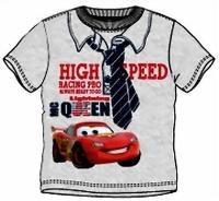 Nové - Šedé tričko s Cars zn. Disney