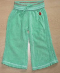 Zelené sametové kalhoty s hruštičkou zn. George