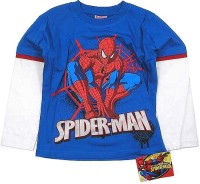 Outlet - Modro-bílé triko se Spidermanem zn. Mothercare