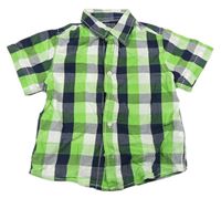 Zeleno-modro-bílá kostkovaná košile zn. Palomino  