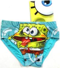 Outlet - Tyrkysové plavky se Spongebobem zn. Nickelodeon