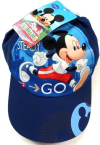 Nové - Tmavomodrá plátěná kšiltovka s Mickeym zn. Disney 