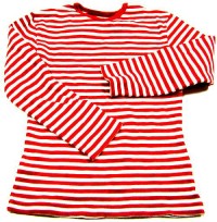 Červeno- bílé pruhované triko zn. Marks&Spencer