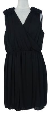 Dámské černé šifonové šaty zn. H&M