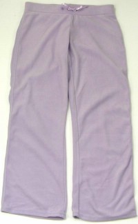 Outlet - Dámské světlefialové fleecové kalhoty