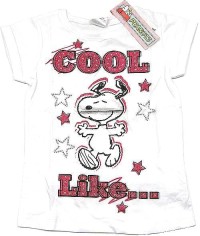 Outlet - Bílé tričko se Snoopym zn. TU vel. 12 let