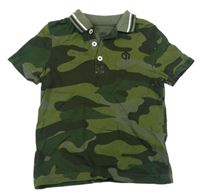 Khaki army polo tričko zn. F&F