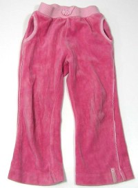 Růžové sametové kalhoty zn. Cherokee