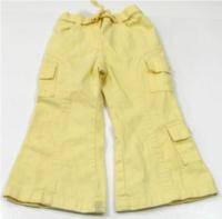 Žluté riflové kalhoty s kapsami zn. Early Days 