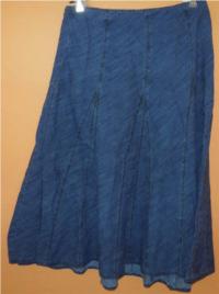 Dámksá modrá riflová sukně 