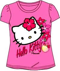Nové - Růžové tričko s Kitty zn. Sanrio 