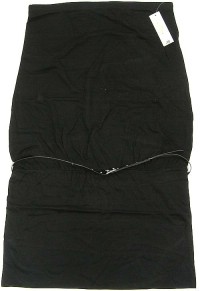 Outlet - Dámské černé šaty s páskem zn. E-vie