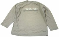 Khaki triko s nápisem zn. Cherokee