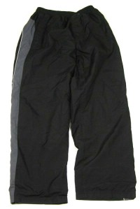 Černo-šedé šusťákové oteplené kalhoty zn. Cherokee