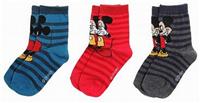 Nové - 3pack ponožky s Mickeym zn. Disney vel. 23-26