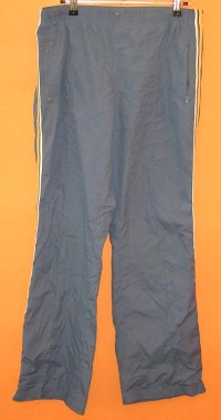 Dámské modré šusťákové oteplené kalhoty zn. Old Navy