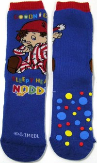 Outlet - Modré domácí ponožky s Noddym zn. Ladybird vel. 23-26