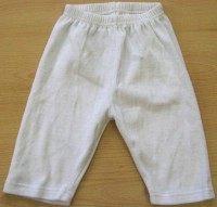 Bílé sametové kalhoty