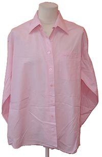 Pánská růžová košile zn. Pierre Cardin 