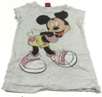 Šedé tričko s Minnií zn. Disney