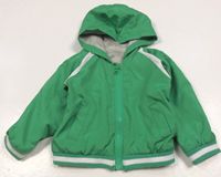 Zelená šusťáková jarní bundička s kapucí zn.M&Co