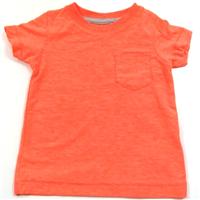 Neonově oranžové tričko zn. Next 