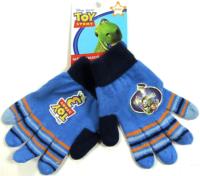Nové - Modro-pruhované prstové rukavičky s Toy Story zn. Marvel