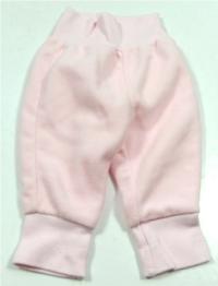 Růžové fleecové kalhoty zn. H&M