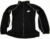 Černo-bílá šusťáková bunda zn. Nike, vel. 134/140
