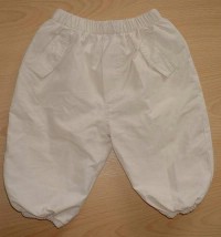 Béžové šusťákové kalhoty s podšívkou zn. Early Days