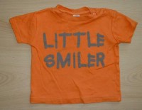 Oranžové tričko s nápis zn. M&Co